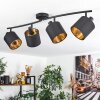 Alsen Ceiling Light black, 4-light sources