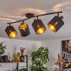 Alsen Ceiling Light black, 4-light sources