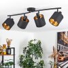 Alsen Ceiling Light black, 4-light sources