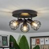 Piment Ceiling Light black, 3-light sources
