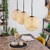 Bauro Pendant Light Ecru, 3-light sources