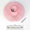 Oravi Ceiling Light pink, 1-light source