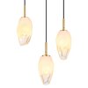 Globo BARCLEY Pendant Light brass, 6-light sources