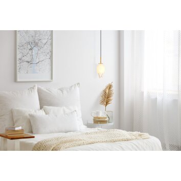 Globo BARCLEY Pendant Light brass, 1-light source