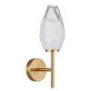 Globo BARCLEY Wall Light brass, 1-light source