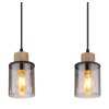 Globo REID Pendant Light black, 4-light sources