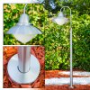 Eglo Sydney outdoor floor lamp stainless steel, 1-light source