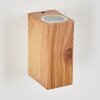 Skaabu Outdoor Wall Light Wood like finish, 2-light sources