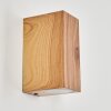 Skaabu Outdoor Wall Light Wood like finish, 2-light sources