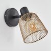Guitton Wall Light black, 1-light source