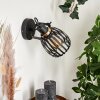 Pocho Wall Light brass, black, 1-light source