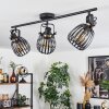 Pocho Ceiling Light brass, black, 3-light sources
