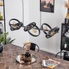 Theareabarivat Pendant Light anthracite, 6-light sources