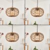 Manteau Pendant Light Ecru, 3-light sources