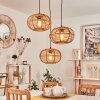 Manteau Pendant Light Ecru, 3-light sources