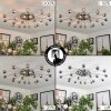 Lacosse Ceiling Light LED chrome, 21-light sources