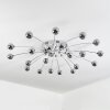Lacosse Ceiling Light LED chrome, 21-light sources