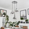 Capdevila Pendant Light chrome, 3-light sources