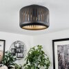 Fournie Ceiling Light black, 1-light source
