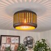 Fournie Ceiling Light black, 1-light source