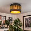 Fournie Ceiling Light black, 1-light source
