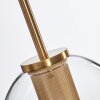 Koyoto Pendant Light glass 15 cm gold, 1-light source