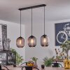 Crabinaille Pendant Light black, 3-light sources
