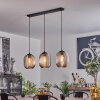 Crabinaille Pendant Light black, 3-light sources