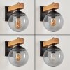Pampita Outdoor Wall Light Wood like finish, 1-light source
