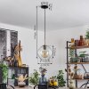 Koyoto Pendant Light glass 25 cm antique brass, 1-light source
