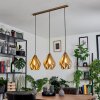 Tobas Pendant Light gold, 3-light sources