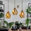 Tobas Pendant Light gold, 3-light sources