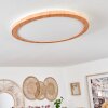Siguna Ceiling Light LED Wood like finish, 1-light source