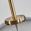 Koyoto Pendant Light glass 25 cm antique brass, 1-light source