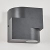 Lolog Outdoor Wall Light anthracite, 2-light sources
