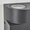Lolog Outdoor Wall Light anthracite, 2-light sources