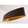 Eglo Maserlo cappuccino hanging light matt nickel, 2-light sources
