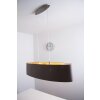 Eglo Maserlo cappuccino hanging light matt nickel, 2-light sources