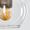 Koyoto Pendant Light glass 15 cm antique brass, 1-light source