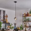 Koyoto Pendant Light glass 15 cm antique brass, 1-light source