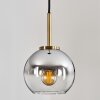 Koyoto Pendant Light glass 15 cm antique brass, 1-light source