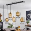 Iraola Pendant Light gold, black, 5-light sources