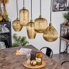 Iraola Pendant Light gold, black, 5-light sources