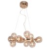 Pendant Light By Rydens Splendor amber, gold, 15-light sources