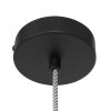Steinhauer Maze Pendant Light black, 1-light source