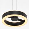 Steinhauer Piola Pendant Light LED black, 6-light sources