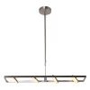 Steinhauer Soleil Pendant Light LED brushed steel, 4-light sources