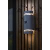 Lutec Focus Outdoor Wall Light anthracite, 2-light sources, Motion sensor