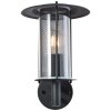 Brilliant Detroit Outdoor Wall Light black, 1-light source