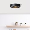 Brilliant Sandros Ceiling Light black, 2-light sources